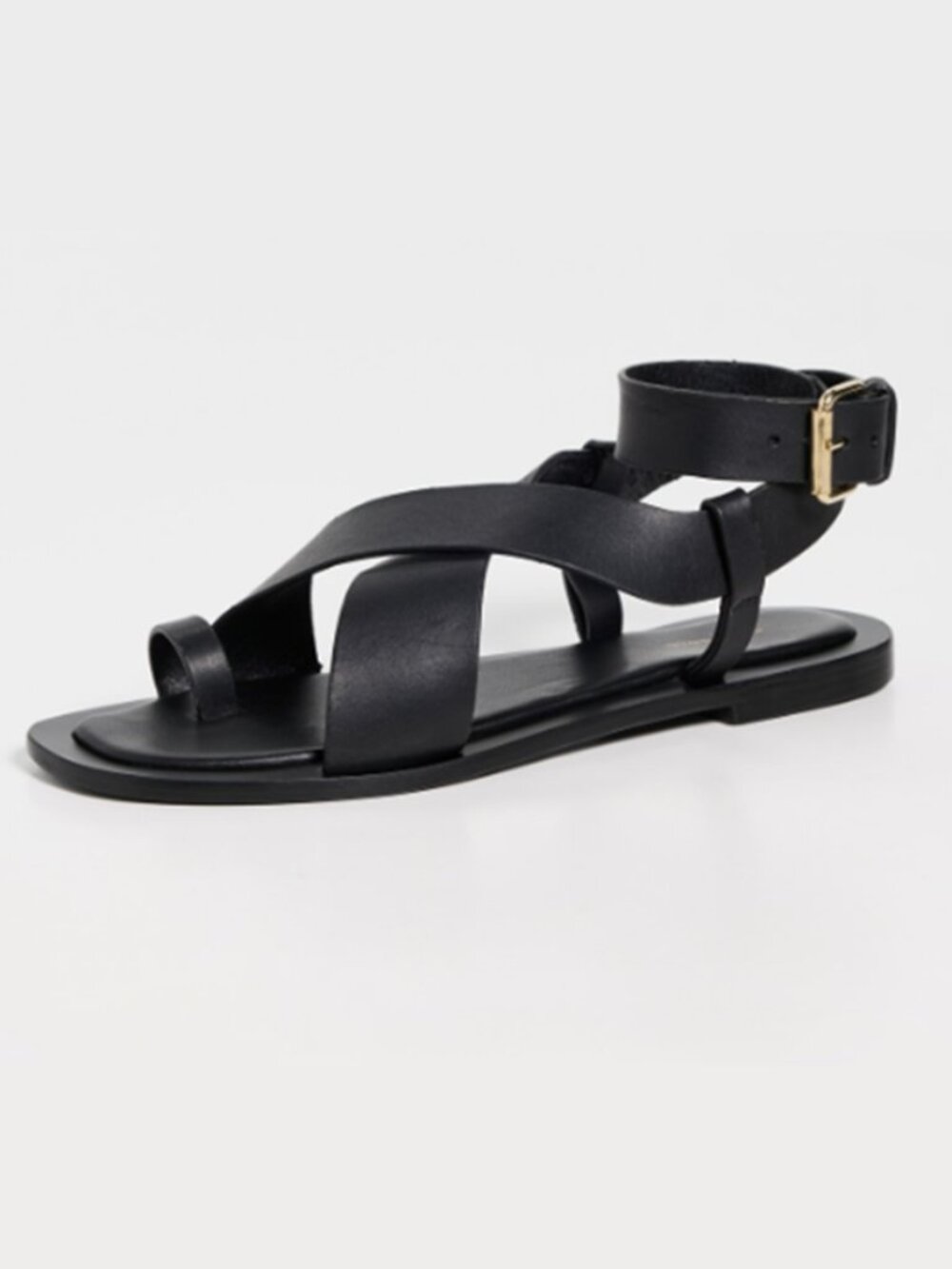 NIB Mansur Gavriel Ankle Strap Flat Sandal